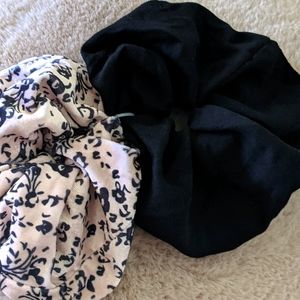 2 Large Scrunchies Mega Hair Tie